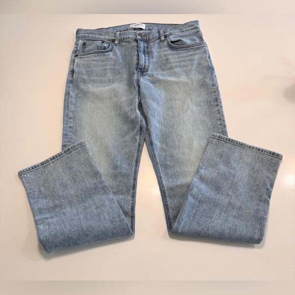 Tecovas Other - Tecovas Mens Jeans Light Color Size 35x32 Slim Straight Leg Western Boots